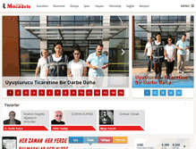 Tablet Screenshot of mucadelegazete.com